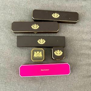 Juicy Couture Jewelry Boxes (empty)